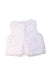 A White Outerwear Vests from Jacadi in size 6T for girl. (Back View)