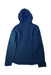 A Blue Rain Jackets from The North Face in size 14Y for girl. (Back View)