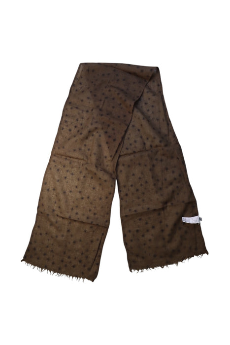 A Brown Scarves from Bonpoint in size O/S for neutral. (Front View)
