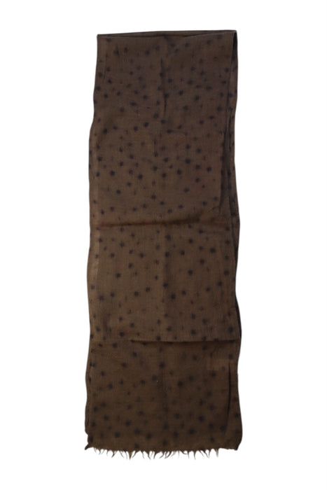 A Brown Scarves from Bonpoint in size O/S for neutral. (Back View)