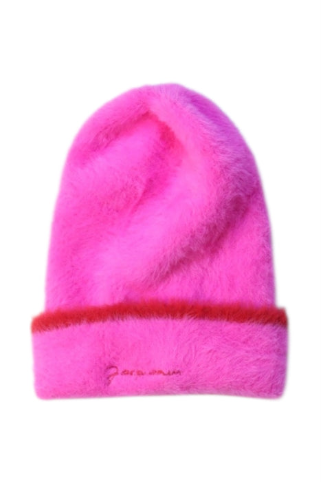 A Pink Beanies from Jacquemus in size 8Y for girl. (Front View)