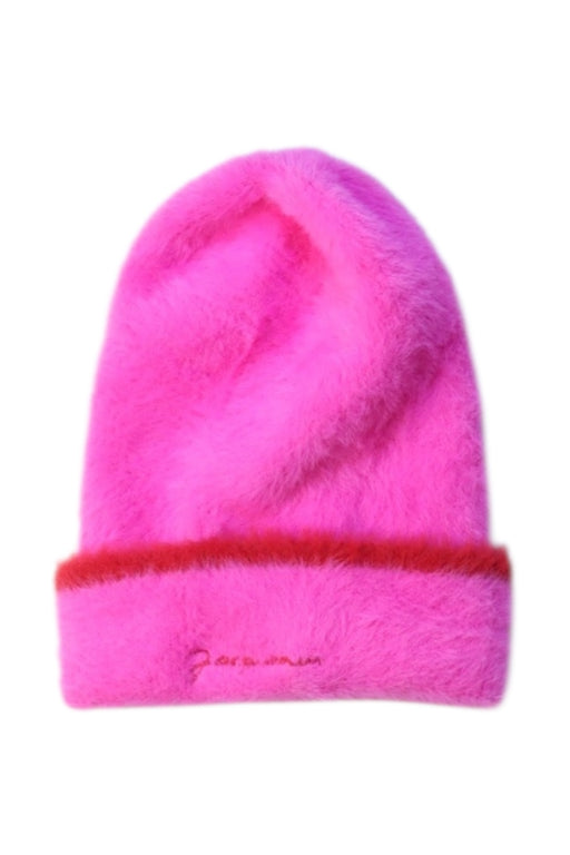 A Pink Beanies from Jacquemus in size 8Y for girl. (Front View)
