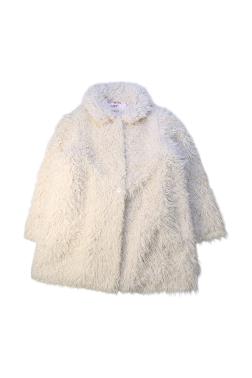 A White Coats from Nanos in size 8Y for girl. (Front View)