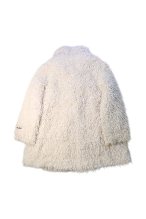 A White Coats from Nanos in size 8Y for girl. (Back View)
