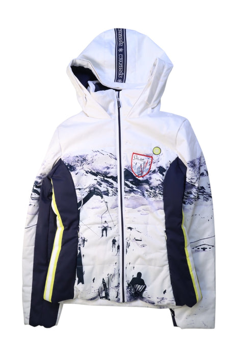 A Multicolour Ski Jackets from SPORTALM in size 14Y for neutral. (Front View)