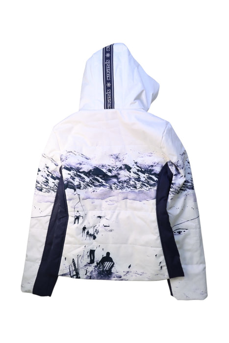 A Multicolour Ski Jackets from SPORTALM in size 14Y for neutral. (Back View)