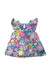 A Multicolour Short Sleeve Dresses from Stella McCartney in size 4T for girl. (Front View)
