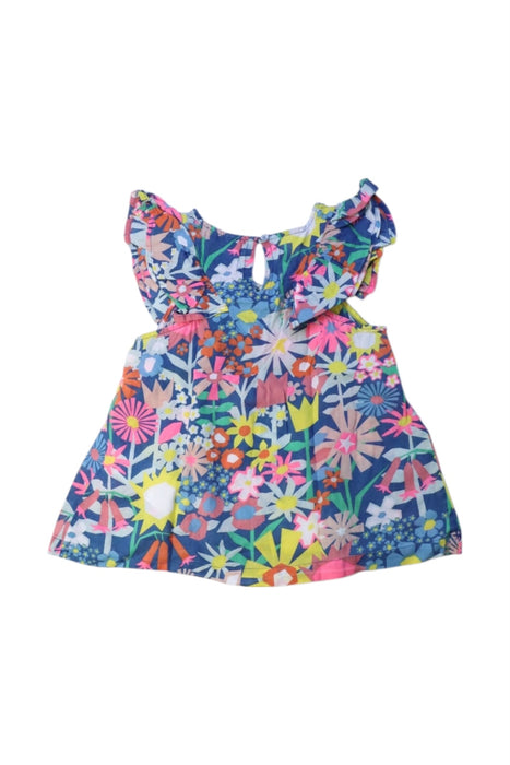 A Multicolour Short Sleeve Dresses from Stella McCartney in size 4T for girl. (Back View)