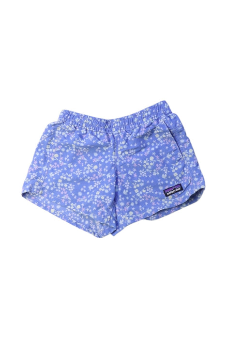 A Blue Active Shorts from Patagonia in size 5T for girl. (Front View)