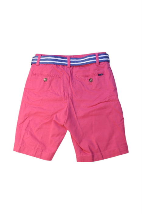 A Pink Shorts from Polo Ralph Lauren in size 8Y for boy. (Back View)