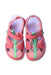 A Pink Sandals from Columbia in size 5T for girl. (Back View)