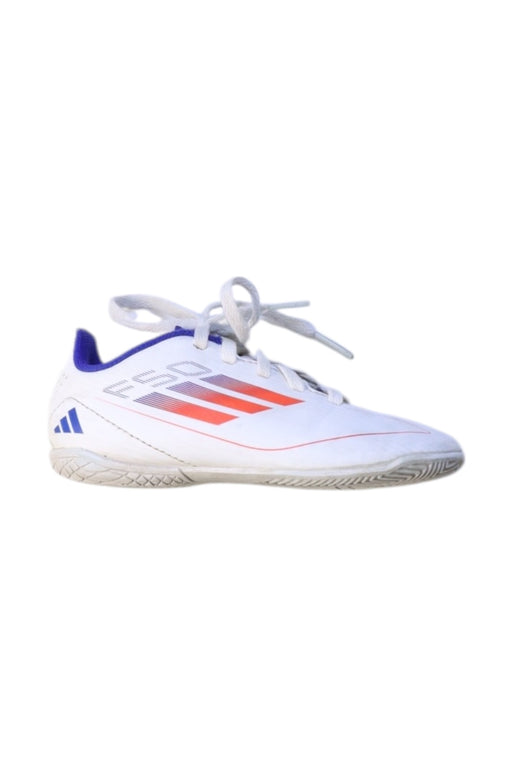 A Multicolour Cleats/Soccer Shoes from Adidas in size 5T for neutral. (Front View)