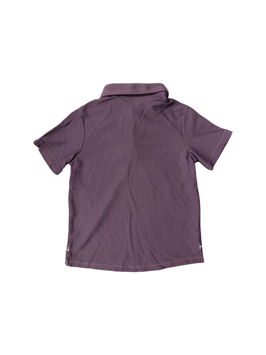 A Blue Short Sleeve Polos from Moody Tiger in size 6T for boy. (Back View)
