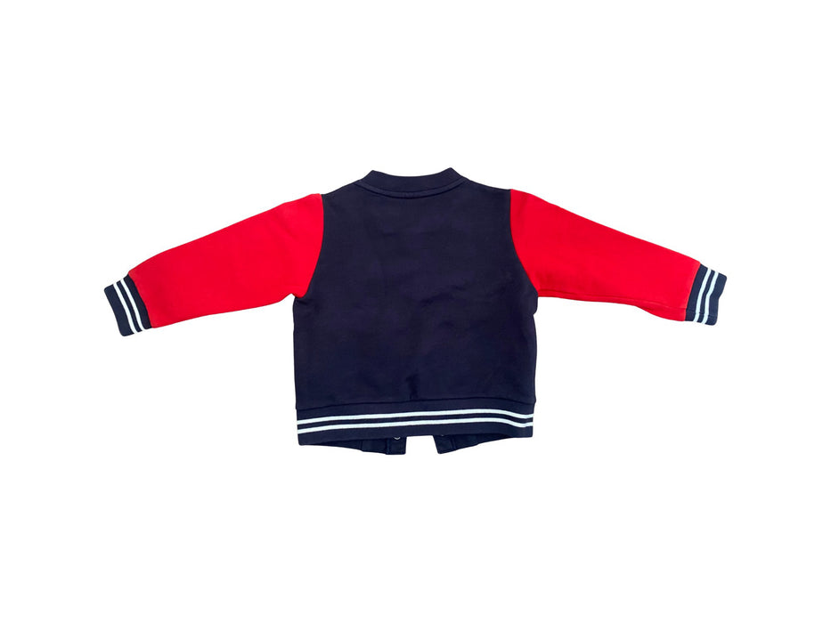 A Navy Lightweight Jackets from Petit Bateau in size 3T for boy. (Back View)