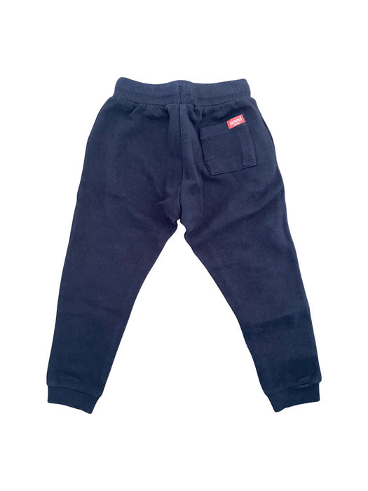 A Navy Sweatpants from Seed in size 3T for neutral. (Back View)