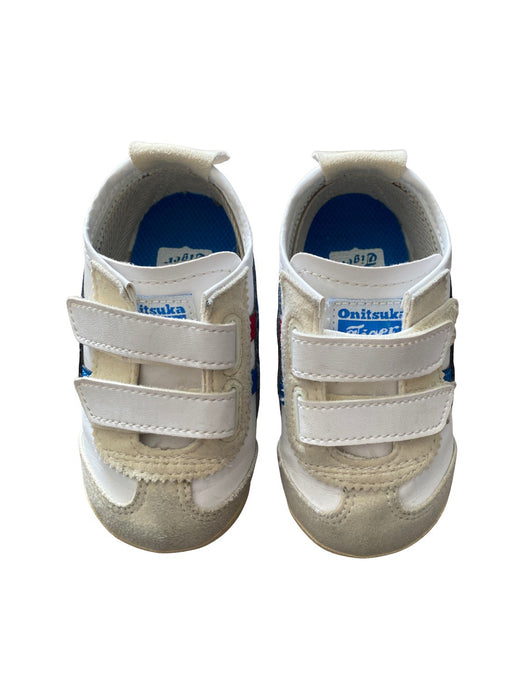 A Blue Sneakers from Onitsuka Tiger in size 12-18M for boy. (Back View)