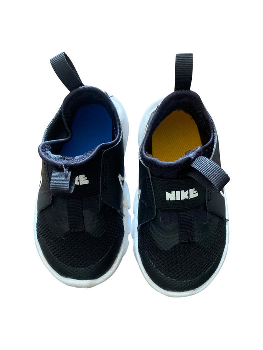 A Black Sneakers from Nike in size 18-24M for boy. (Back View)
