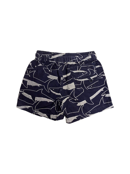 A Navy Swim Shorts from Seed in size 2T for boy. (Back View)