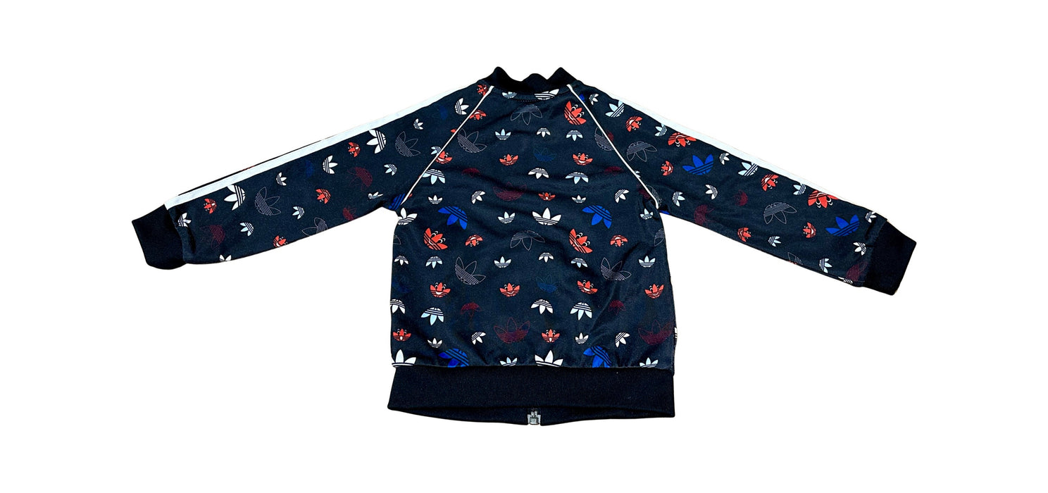 A Black Lightweight Jackets from Adidas in size 12-18M for boy. (Back View)