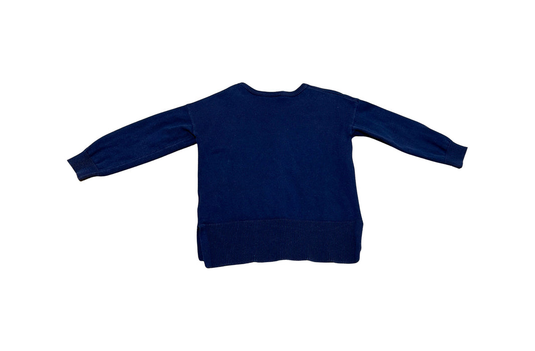 A Navy Cardigans from Seed in size 2T for girl. (Back View)