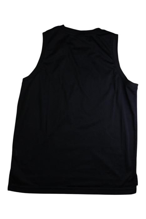 A Black Active Tops from Air Jordan in size 14Y for boy. (Back View)