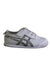 A White Sneakers from Onitsuka Tiger in size 4T for girl. (Front View)