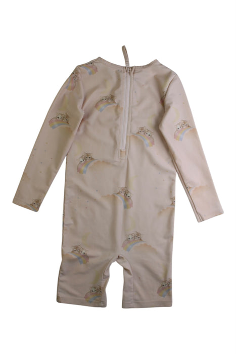 A Beige Swimsuits from Konges Sløjd in size 3T for girl. (Back View)