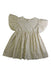 A Ivory Short Sleeve Dresses from Konges Sløjd in size 3T for girl. (Front View)