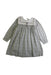 A Grey Long Sleeve Dresses from Little Cotton Clothes in size 3T for girl. (Front View)