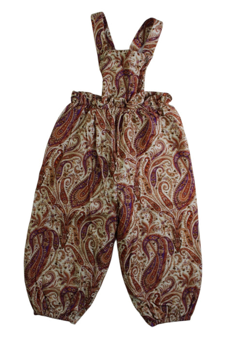 A Multicolour Long Overalls from Bonpoint in size 3T for girl. (Front View)