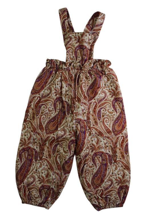 A Multicolour Long Overalls from Bonpoint in size 3T for girl. (Front View)