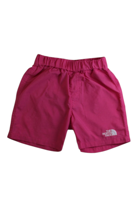 A Pink Active Shorts from The North Face in size 18-24M for girl. (Front View)