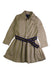 A Beige Long Sleeve Dresses from Polo Ralph Lauren in size 3T for girl. (Front View)