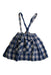 A Blue Mid Skirts from Organic Zoo in size 3T for girl. (Front View)