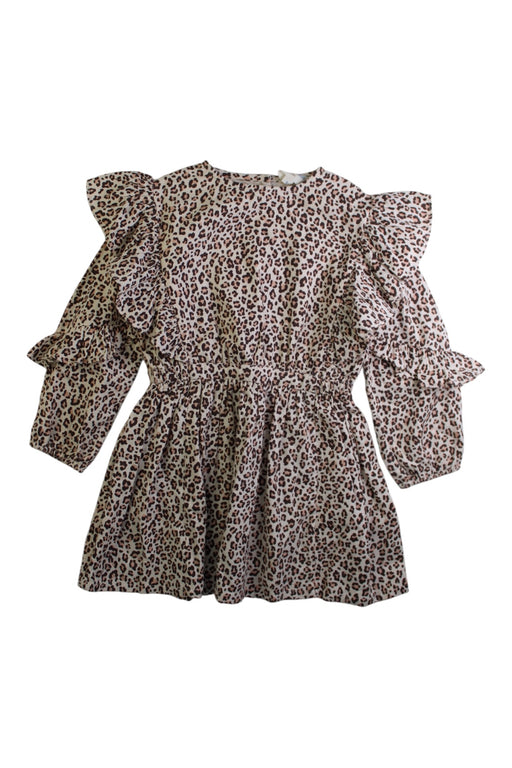 A Beige Long Sleeve Dresses from Louis Louise in size 3T for girl. (Front View)