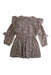 A Beige Long Sleeve Dresses from Louis Louise in size 3T for girl. (Back View)