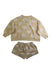 A Beige Shorts Sets from Rylee + Cru in size 2T for girl. (Back View)