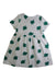 A White Short Sleeve Dresses from Petit Bateau in size 3T for girl. (Back View)