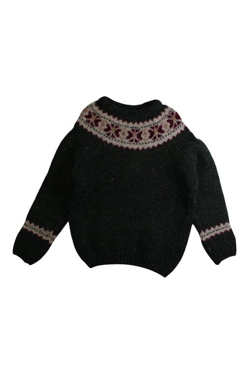 A Black Knit Sweaters from La Coqueta in size 3T for boy. (Front View)