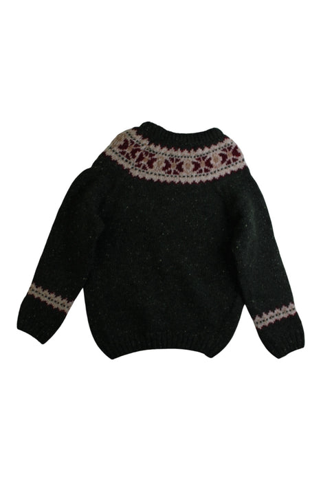 A Black Knit Sweaters from La Coqueta in size 3T for boy. (Back View)