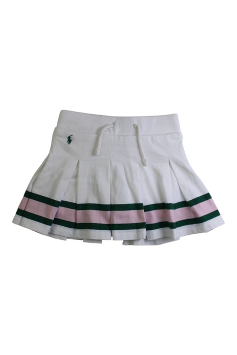 A White Skorts from Polo Ralph Lauren in size 3T for girl. (Front View)