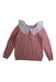 A Pink Knit Sweaters from La Coqueta in size 4T for girl. (Front View)