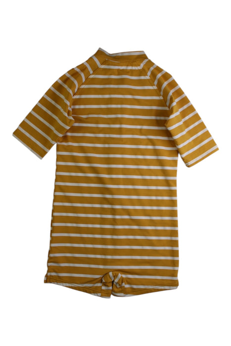 A Yellow Swimsuits from Liewood in size 3T for boy. (Back View)