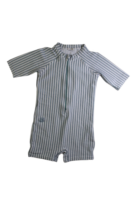 A Blue Swimsuits from Liewood in size 12-18M for boy. (Front View)