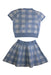 A Blue Skirt Sets from Polo Ralph Lauren in size 3T for girl. (Back View)