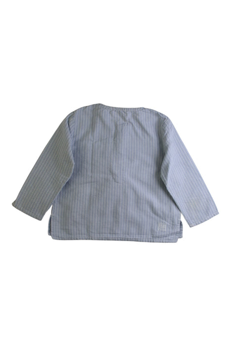 A Blue Long Sleeve Shirts from Liewood in size 18-24M for boy. (Back View)