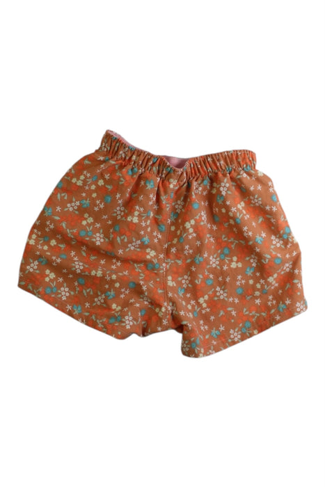 A Orange Shorts from Patagonia in size 6-12M for girl. (Back View)