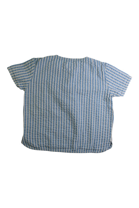 A Blue Short Sleeve Shirts from Konges Sløjd in size 12-18M for boy. (Back View)