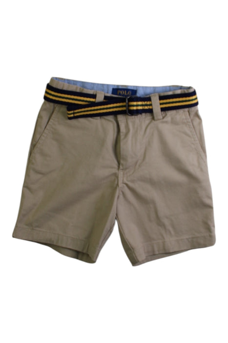 A Beige Shorts from Polo Ralph Lauren in size 3T for boy. (Front View)