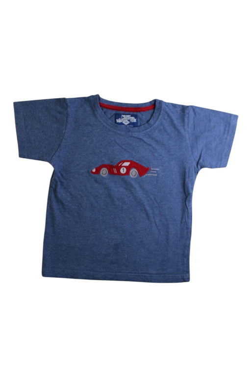 A Blue Short Sleeve T Shirts from Thomas Brown in size 4T for boy. (Front View)